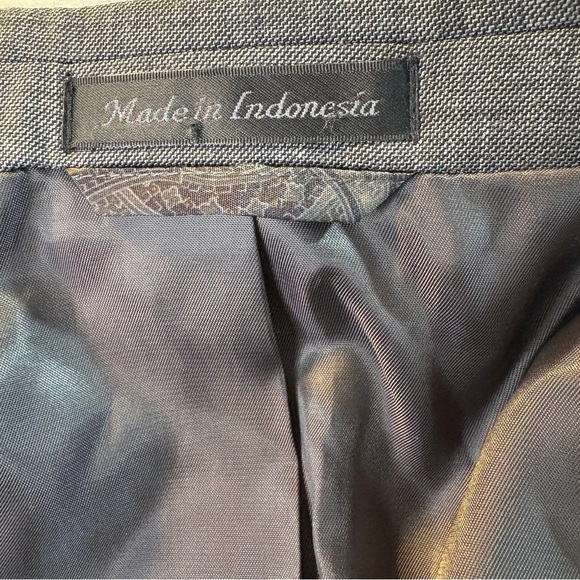 Ralph Lauren Gray Sport Coat with Notched Lapels 44R 100% Wool - Picture 2 of 9